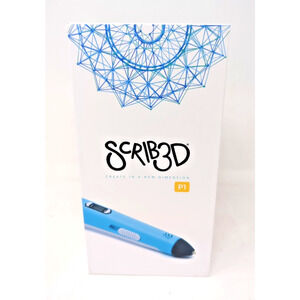 SCRIB3D P1 3D Printing Pen with Display Includes 3D Pen 3 Starter Colors Charger
